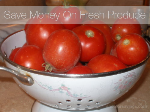Save Money on Fresh Produce